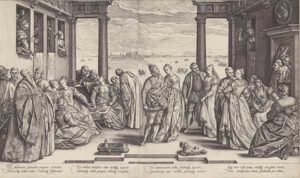 Enlarged view: Hendrick Goltzius, Venezianische Hochzeit
