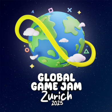 Logo Global Game Jam 2025 with sponsors